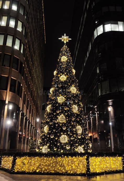 Christmas South Street Seaport Stock Image - Image of christmas, tree ...