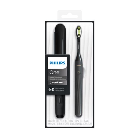 Philips One Rechargeable Power Toothbrush - Black - Shop Toothbrushes ...