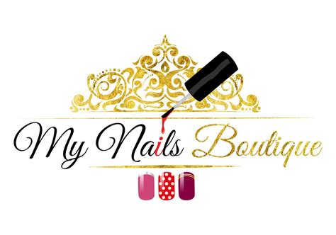 Premade Beauty Nails Logo Custom Logo Design Nails Logo - Etsy | Nail logo, Red nail designs ...