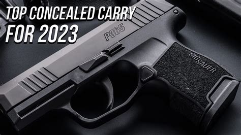 Top 5 Best Concealed Carry Pistols For 2023 - YouTube