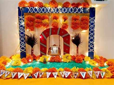 20 Simple Janmashtami Decoration Ideas At Home 2024