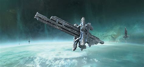 Erőd-class orbital weapon platform - Ship class - Halopedia, the Halo wiki