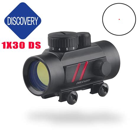 DISCOVERY OPTICS red laser red dot sight scope 1X30 DS for hunting Shockproof Shot rifle sniper ...