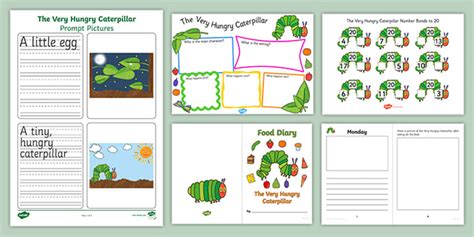 FREE! - The Very Hungry Caterpillar Activity Pack Ages 3-7