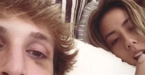 Logan Paul and Chloe Bennet post video from bed to refute rumours ...