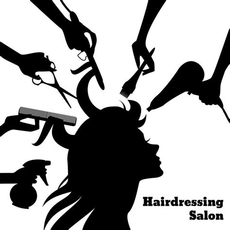 Wall decal hair salon sign murals hairdresser hairstyle hair etsy – Artofit