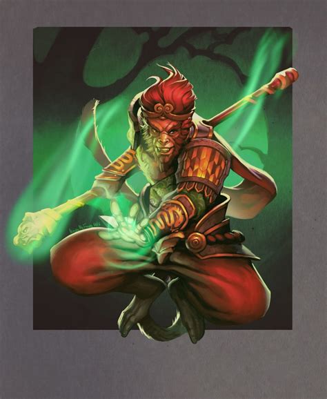 ArtStation - Sun Wukong - Dota 2