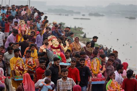 In pictures: The festival of Ganesh Chaturthi - September 28, 2023 ...