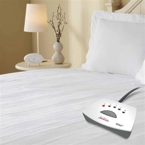 Sunbeam Heated Quilted Mattress Pad with 10 Heat Settings & Timer, 1 Each - Walmart.com