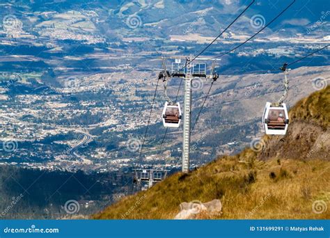 TeleferiQo Cable Car in Quito Editorial Photo - Image of quito, unesco ...