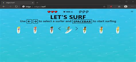 Microsoft Edge’s Surf Game | CONNECTwww.com