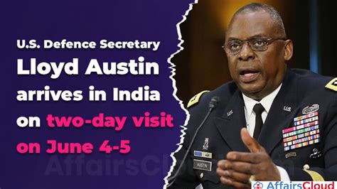 Highlights of US Defence Secretary Lloyd Austin visit to India from ...