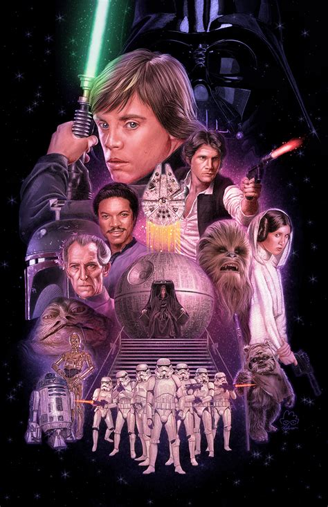 Star Wars - The Original Trilogy - PosterSpy | Star wars images, Star wars pictures, Star wars ...