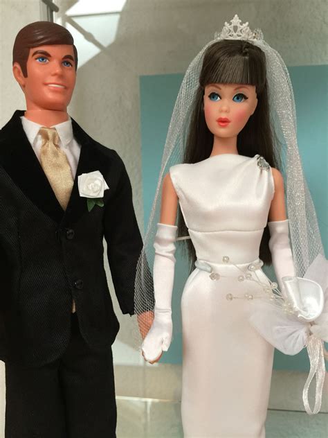 Twist 'N Turn Repro Barbie and Ken Wedding Day Ken Barbie Doll, Barbie ...