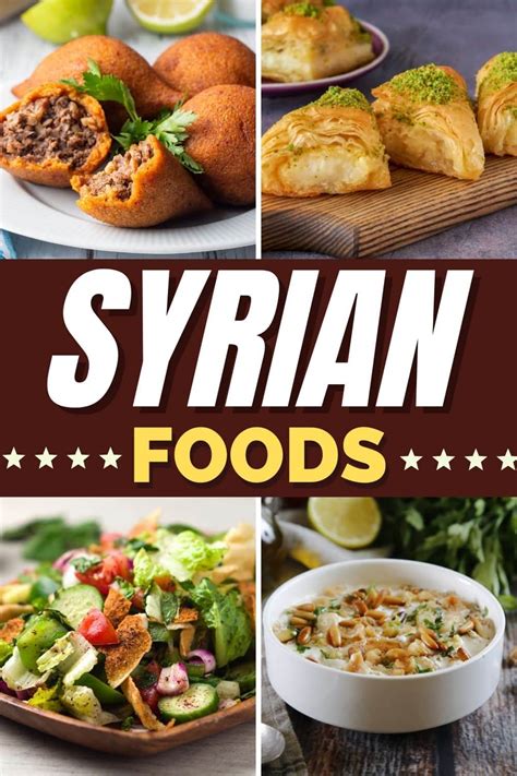 Top 20 Syrian Foods and Popular Dishes to Try - Insanely Good