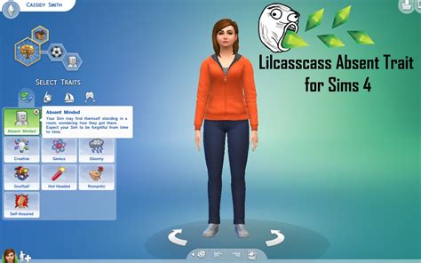 Mod The Sims - *Updated 1/19/2016* Sims 4 Traits- Absent Minded (Sims 3 ...