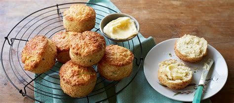 Prue Leith's Cheese & Chive Scones with Homemade Butter - The Great ...