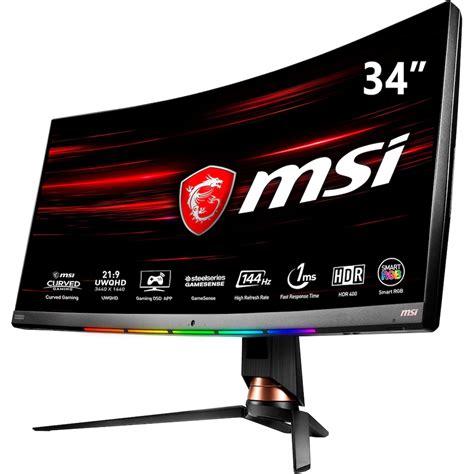 MSI Curved-Gaming-LED-Monitor »Optix MPG341CQR«, 86,36 cm/34 Zoll, 3440 ...