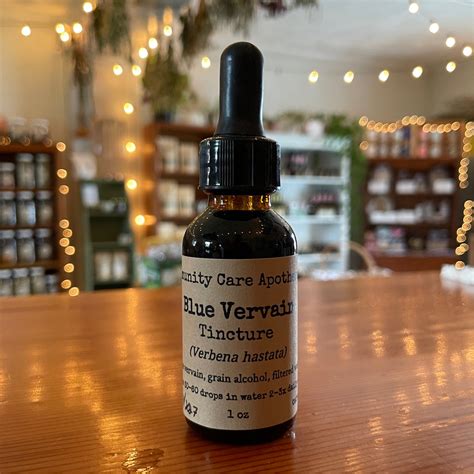 Blue Vervain Tincture – Community Care Apothecary