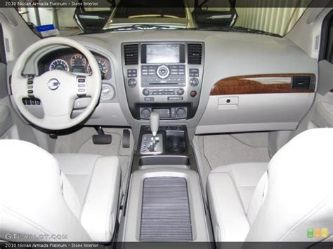 Stone Interior Dashboard for the 2010 Nissan Armada Platinum #37990189 | GTCarLot.com