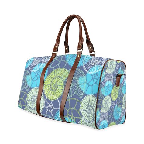 Seashells Waterproof Travel Bag – uscoolprint