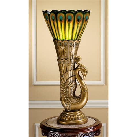 Design Toscano Art Deco 28.5" Torchiere Lamp & Reviews | Wayfair