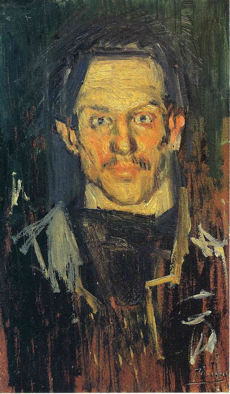 Pablo Picasso Paintings Self Portrait