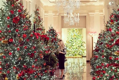 Melania Trump reveals the Christmas decorations she doesn’t “give a f–k ...