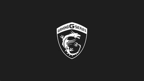 simple, dragon, computer, minimalism, logo, MSI, HD Wallpaper | Rare Gallery