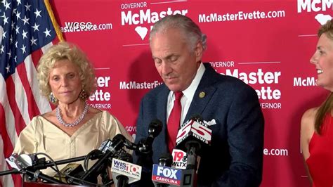 Republican South Carolina Gov. Henry McMaster speaks after winning his ...