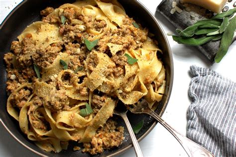 Ragù Bianco Recipe: White Bolognese Pasta | Unpeeled Journal