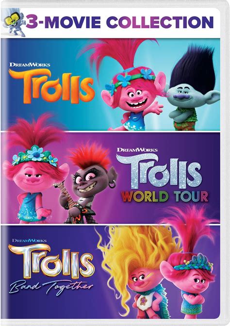 Trolls 3-Movie Collection (DVD) - Walmart.com