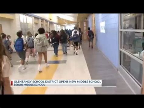 Olentangy school district opens new middle school - YouTube