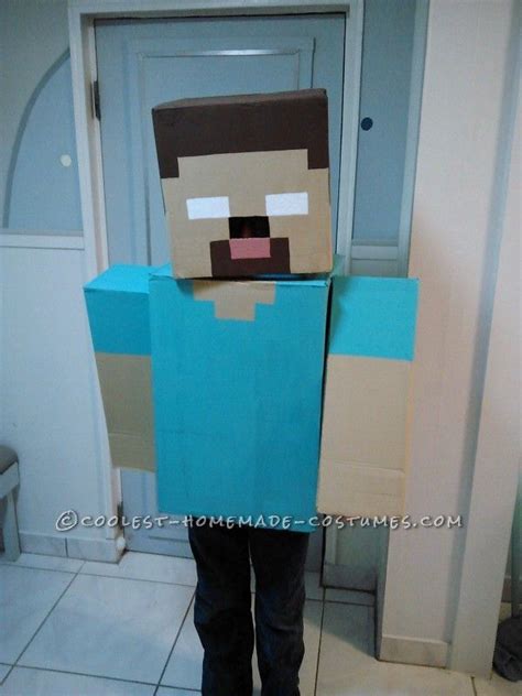 Coolest Herobrine Costume for Under $2 | Minecraft halloween costume, Minecraft costumes ...