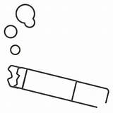 Cigarette coloring Page  ColouringPages sketch template