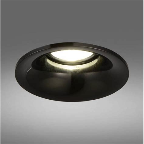 YLD NC1825 GU10 recessed light black aluminium