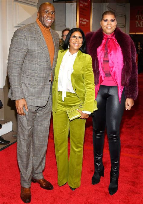 Magic Johnson and His Family — Including Son EJ — Hit the Red Carpet ...