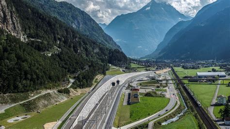 Gotthard Base Tunnel - Longest and deepest tunnel in the world