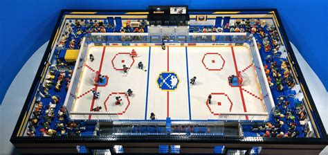 Lego hockey, Hockey arena, Lego sports