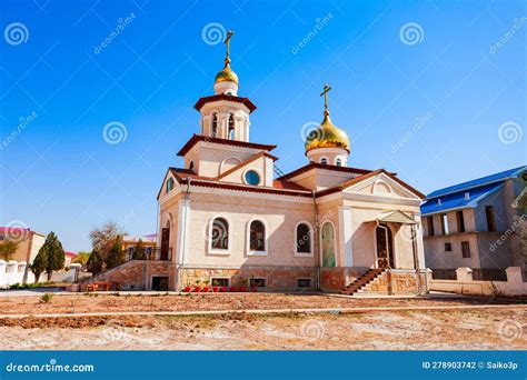 Saint Job Russian Orthodox Church, Urgench Editorial Photography - Image of christianity ...