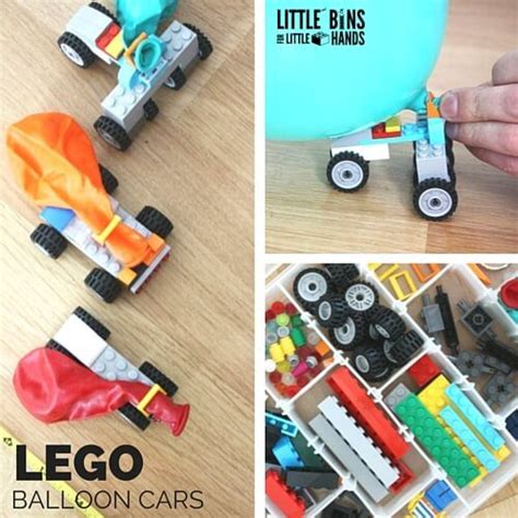 LEGO Balloon Car - Little Bins and Bricks