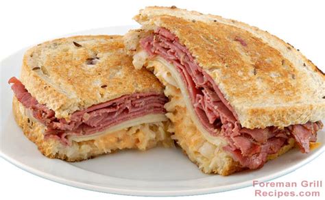 Turkey, Pastrami and Swiss Melt - Foreman Grill Recipes