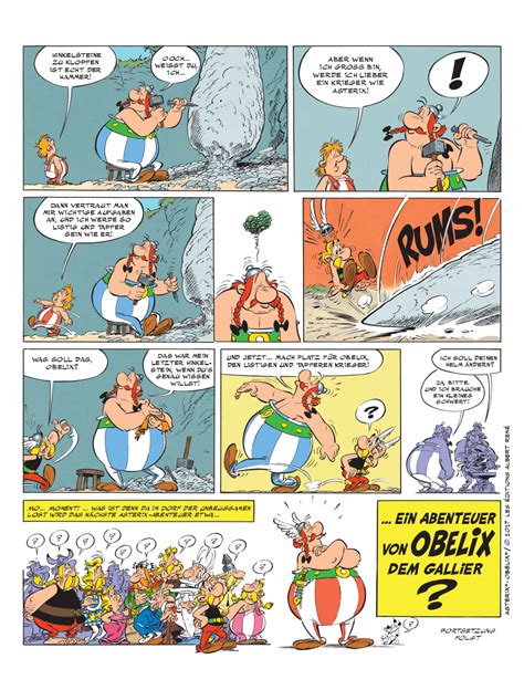 Asterix And Obelix Comic Strip