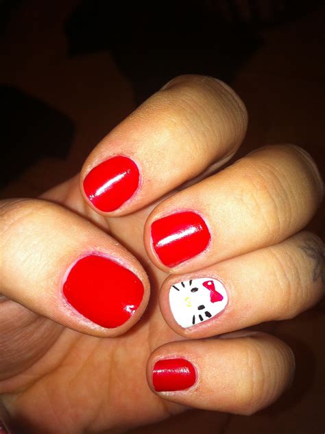 Hello Kitty Nail Art Design Ideas – EntertainmentMesh