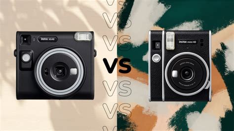 Instax Square SQ40 vs Instax Mini 40: What’s the difference?