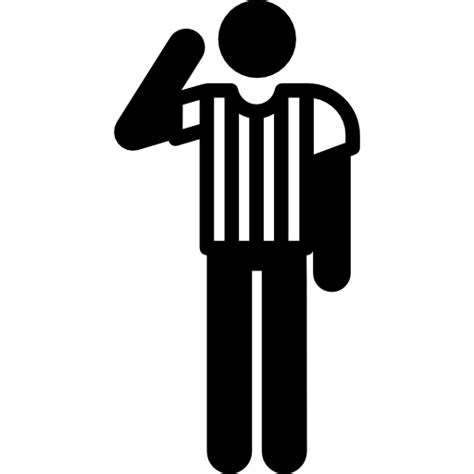 Referee Pictograms Fill icon