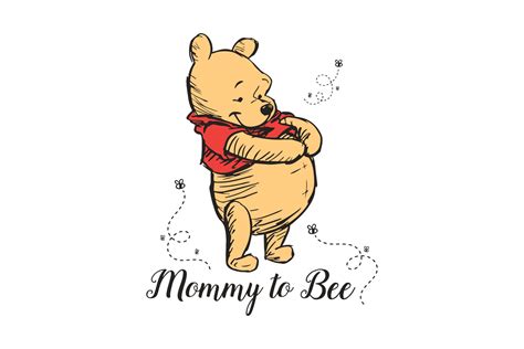 Mommy To Bee SVG Winnie The Pooh SVG Cricut For Files Design - Inspire ...