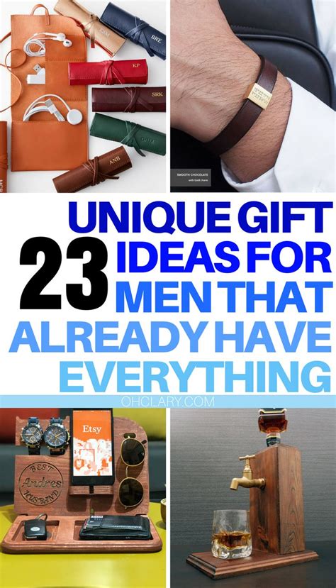 31 Unique Gift Ideas for Men Who Have Everything [2023] | Boyfriend gifts, Best birthday gifts ...