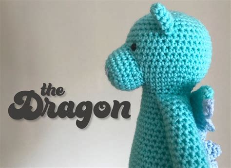 The Dragon Crochet Stuffed Animal - Etsy