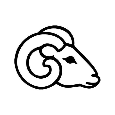 Ram Head Drawing | Free download on ClipArtMag